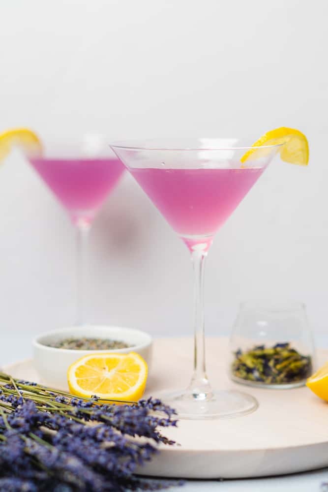 Lavender martini