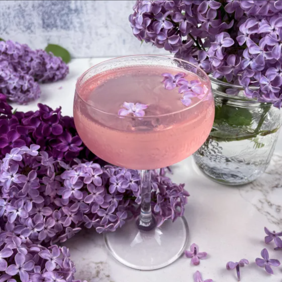 Lilac french 75