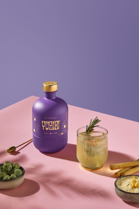 fles paarse yusibi drink